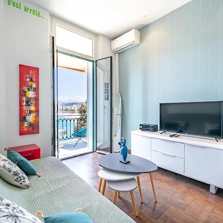 아파트 Panoramic Sea View - Promenade Des 니스