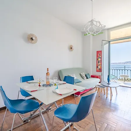 アパート Panoramic Sea View - Promenade Des ニース